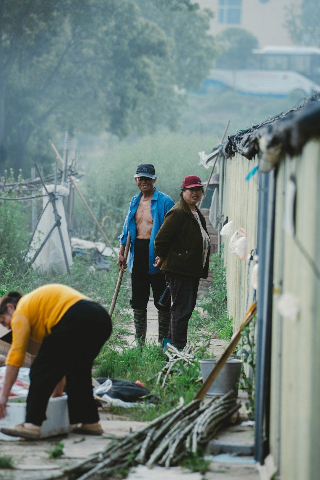 photographer documenting community life