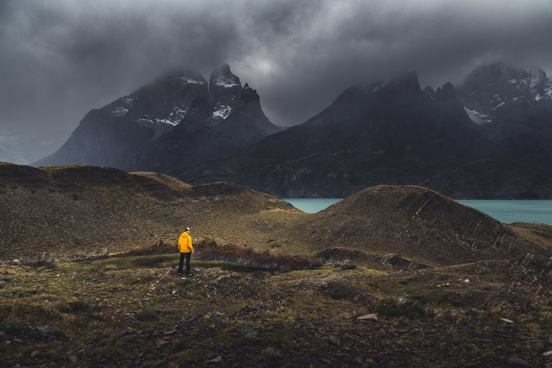 Portrait of a Chilean male photojournalist
