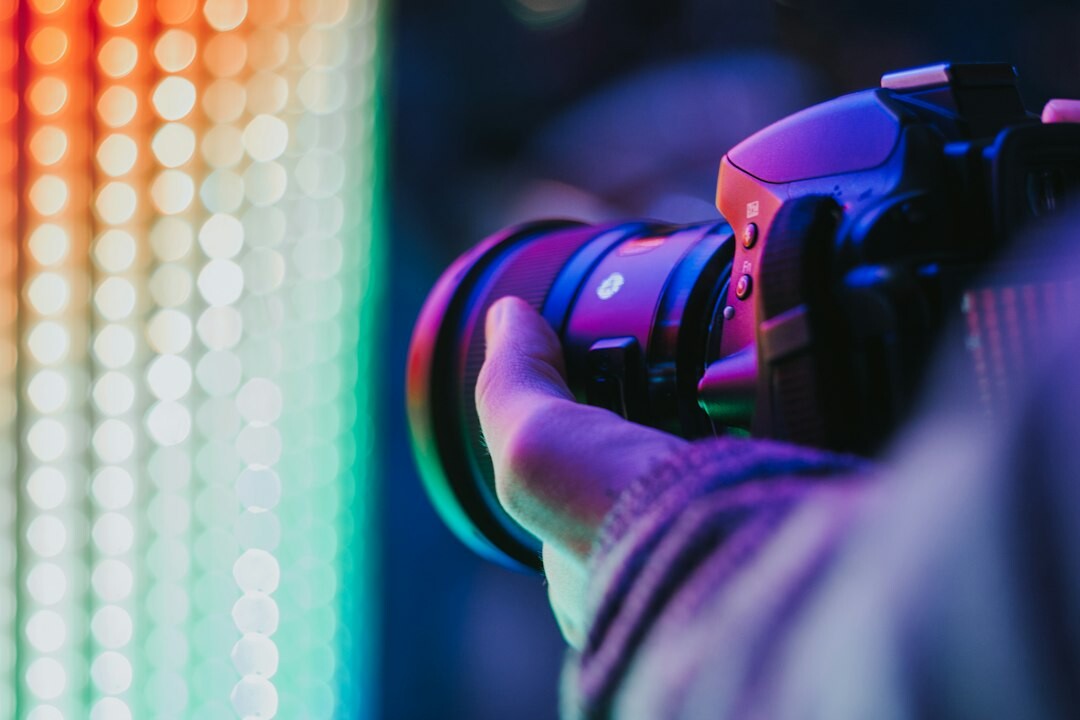 photographer with camera
