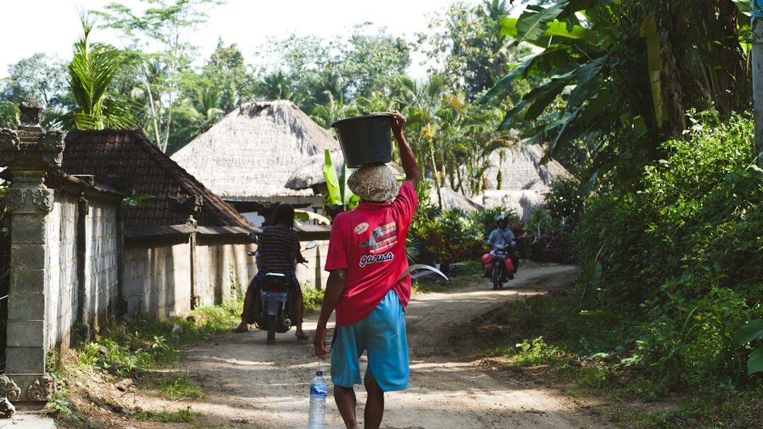 documentary photographer in village
