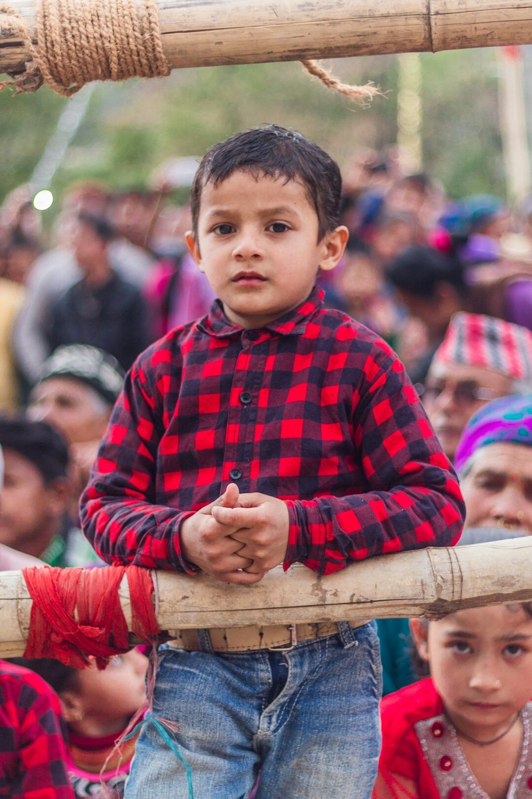 children in local community